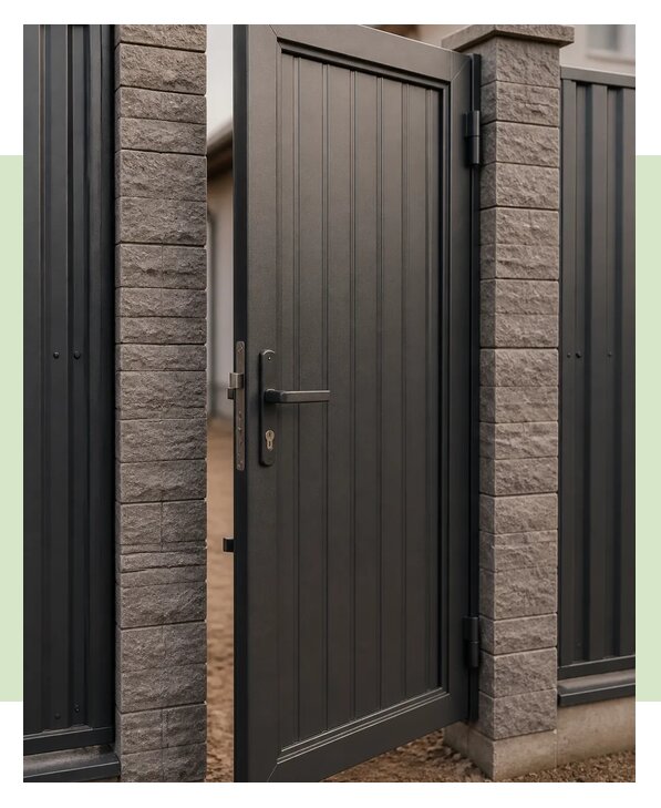 Калитка с замком для дачи в Сестрорецке по цене от 8712 р. | ЗаборЭксеперт-Сст